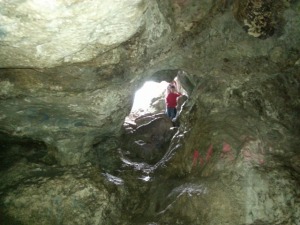 cave opening