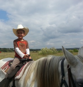 little on horse happy
